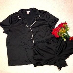 Satin Short PJ Set